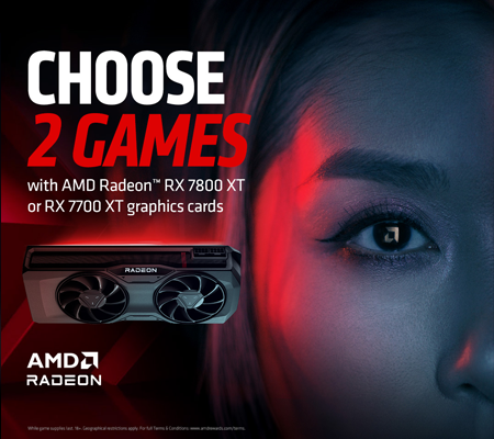 AMD Radeon™ RX 7800 XT and RX 7700 XT Game Bundle