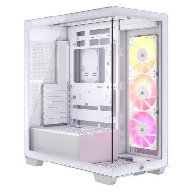 Corsair 3500X ARGB Tempered Glass Mid-Tower ATX Case - White