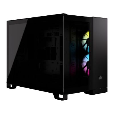 Corsair 2500X RGB Dual Chamber PC Case - Black