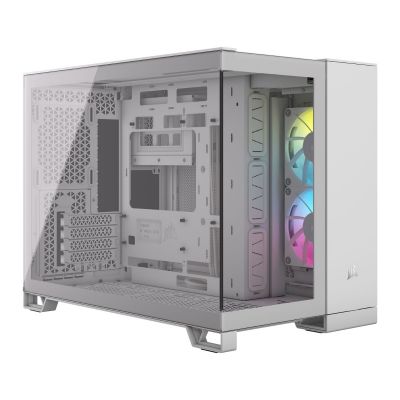 Corsair 2500X RGB Dual Chamber PC Case - White