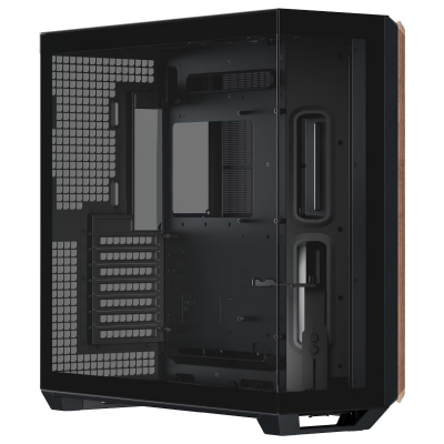 APNX V1 Wood Dual-Chamber PC Case - Black