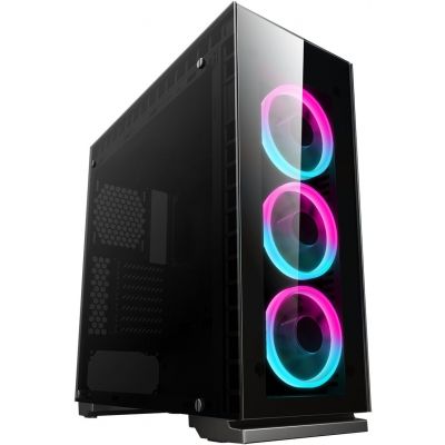 GameMax Spectrum Tempered Glass RGB Mid-Tower Gaming PC Case