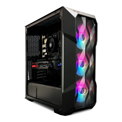Fierce Vortex Gaming PC | AMD Ryzen 5 7600 | AMD Radeon RX 7800 XT 16GB | 32GB RAM 5600Mhz | 1TB M.2 SSD