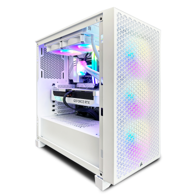 Pure White | AMD Ryzen 5 7600X | NVIDIA RTX 4070 Super | Custom Gaming PC