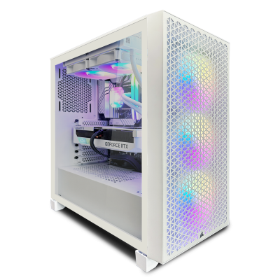 Pure White | AMD Ryzen 5 7600X | NVIDIA RTX 4070 Super | Custom Gaming PC