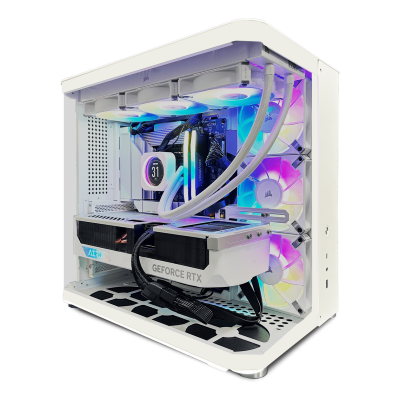 Pure White | Intel Core i7 14700KF | NVIDIA RTX 4080 Super | Custom Gaming PC