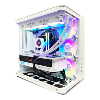Pure White | Intel Core i7 14700KF | NVIDIA RTX 4080 Super | Custom Gaming PC