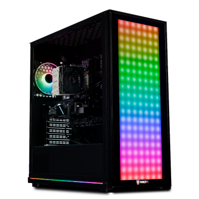 FIERCE LUMINA GAMING PC | AMD Ryzen 5 7600X | NVIDIA RTX 4070 | 32GB RAM 5600MHZ | 1TB M.2 SSD
