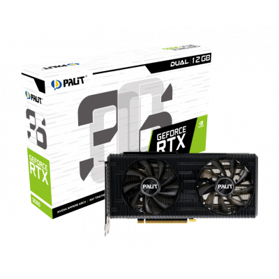 Palit GeForce RTX 3060 Dual 12GB Graphics Card