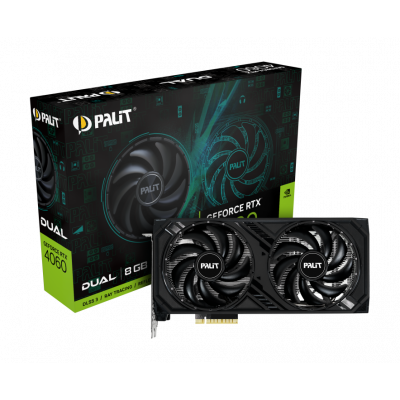 Palit GeForce RTX 4060 DUAL 8GB Graphics Card