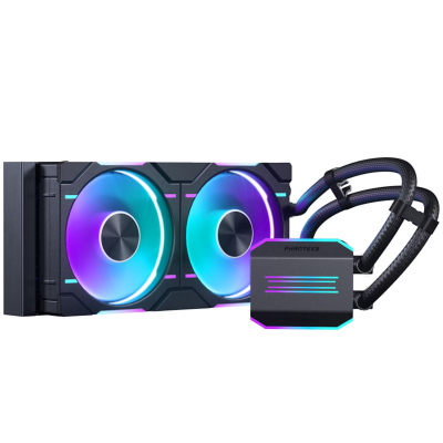 Phanteks Glacier One 240D30 240mm RGB AIO CPU Cooler - Black