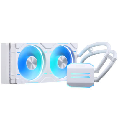 Phanteks Glacier One 240D30 240mm RGB AIO CPU Cooler - White