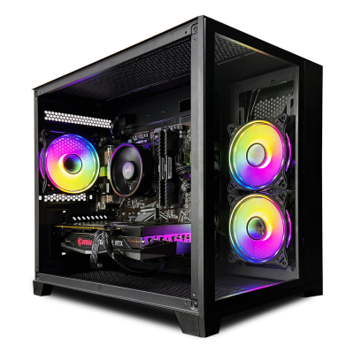 Fierce Sensei Gaming PC | AMD RYZEN 5 4500 | Radeon RX 6500 XT 4GB | 16GB RAM 3200MHZ | 1TB M.2 SSD