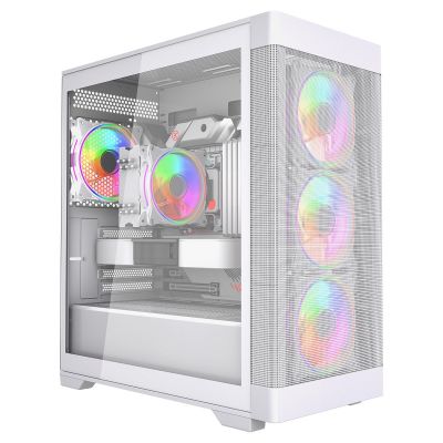 Pure White | Intel Core i5 12400F| NVIDIA RTX 4060 8GB | Custom Gaming PC