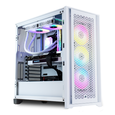 Pure White | AMD Ryzen 7 7700X | NVIDIA RTX 4070 Ti Super | Custom Gaming PC