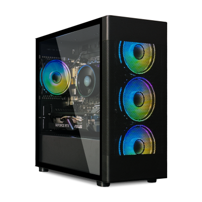 Express | Fierce Callisto Gaming PC | AMD Ryzen 5 5500 | NVIDIA RTX 3050 8GB | 16GB RAM 3200MHZ | 1TB M.2 SSD