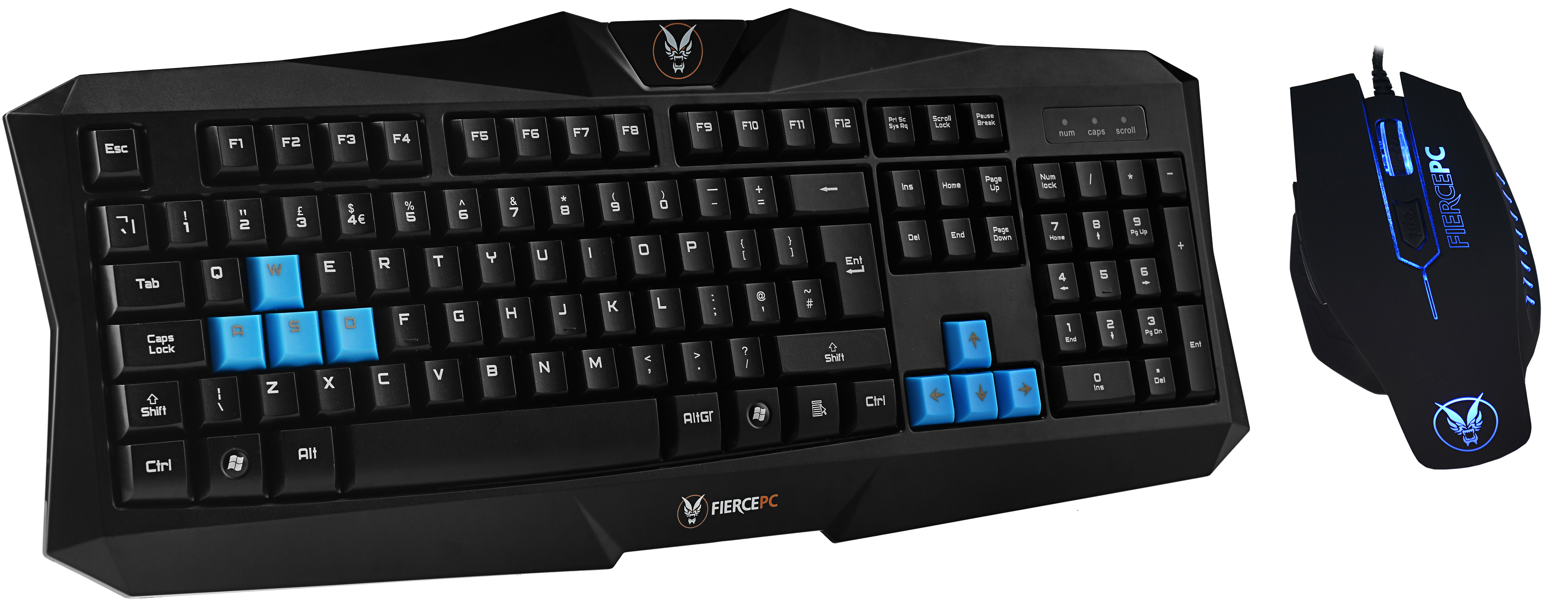 Gaming Keyboard and Mouse Bundle - Fierce PC