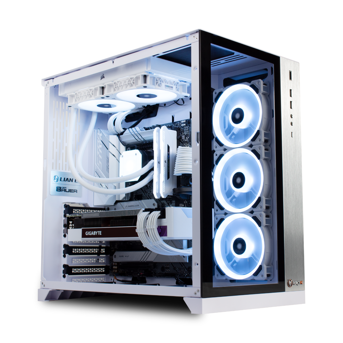 Pure White Intel Core i5 12600KF NVIDIA RTX 4070 Ti Custom Gaming