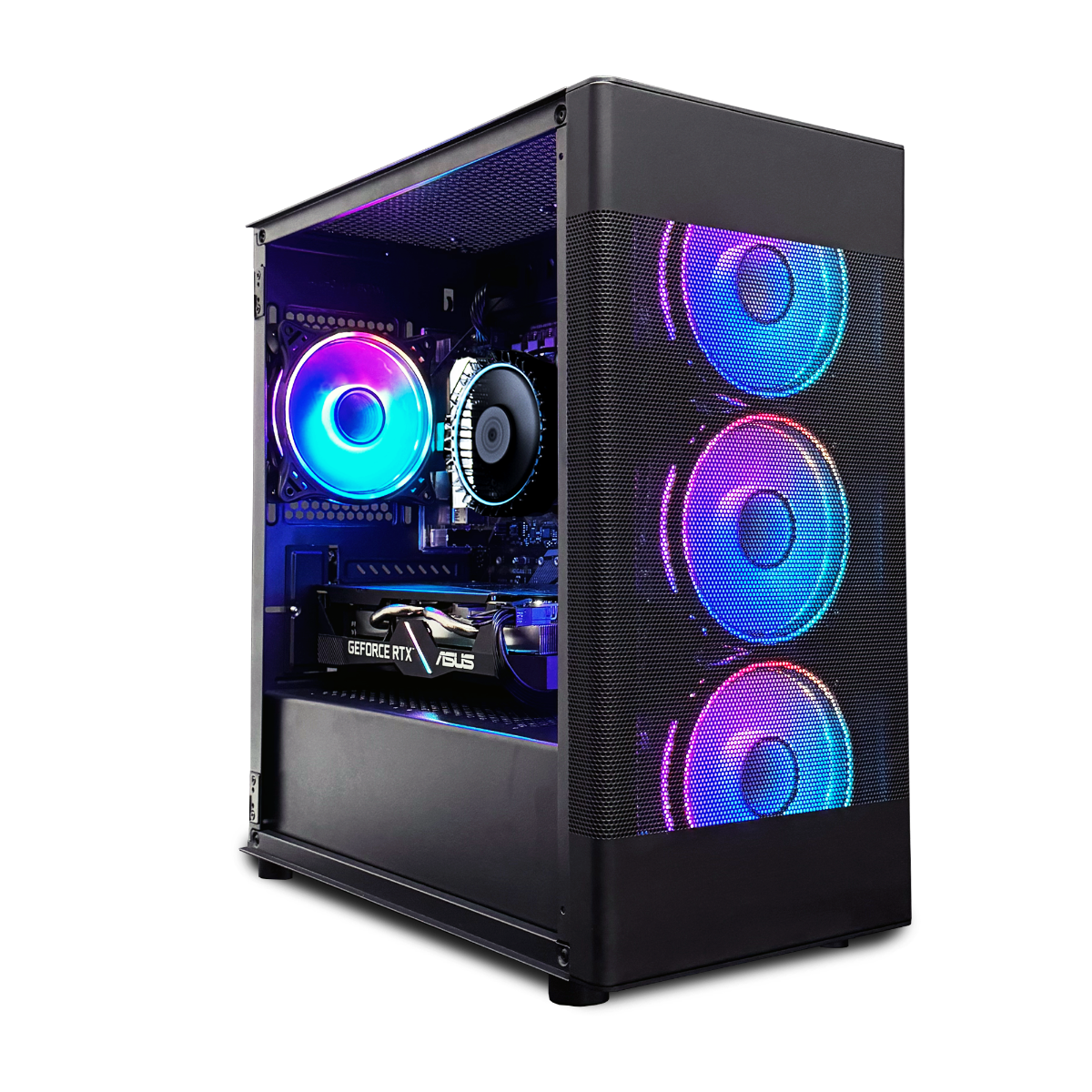 FIERCE SPECTRE GAMING PC | INTEL CORE I5 14400F | NVIDIA RTX 4070 12GB |  Fierce PC