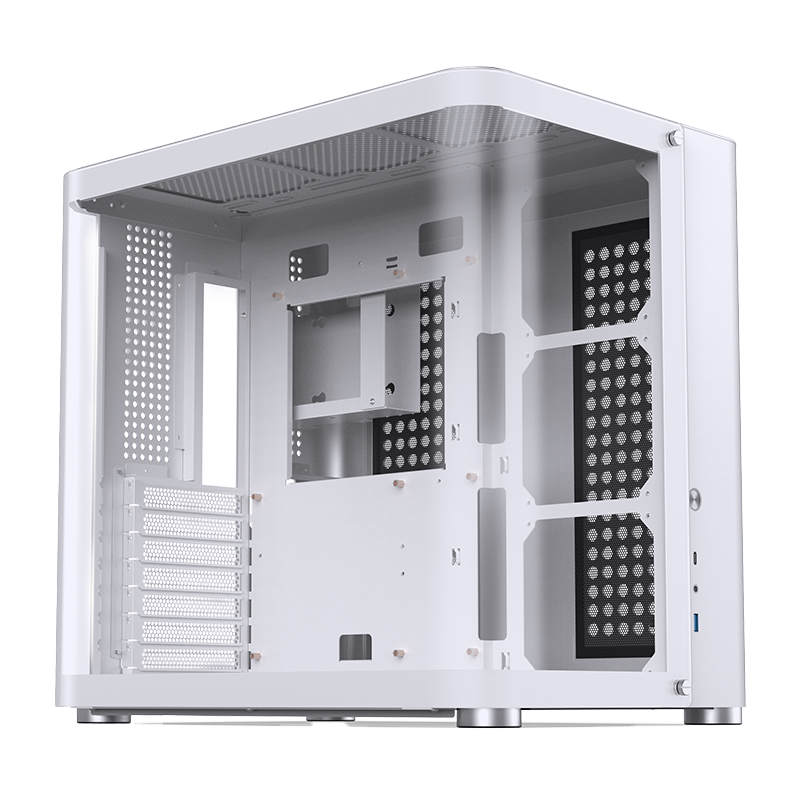 Jonsbo TK-2 2.0 Midi-Tower PC Case - White
