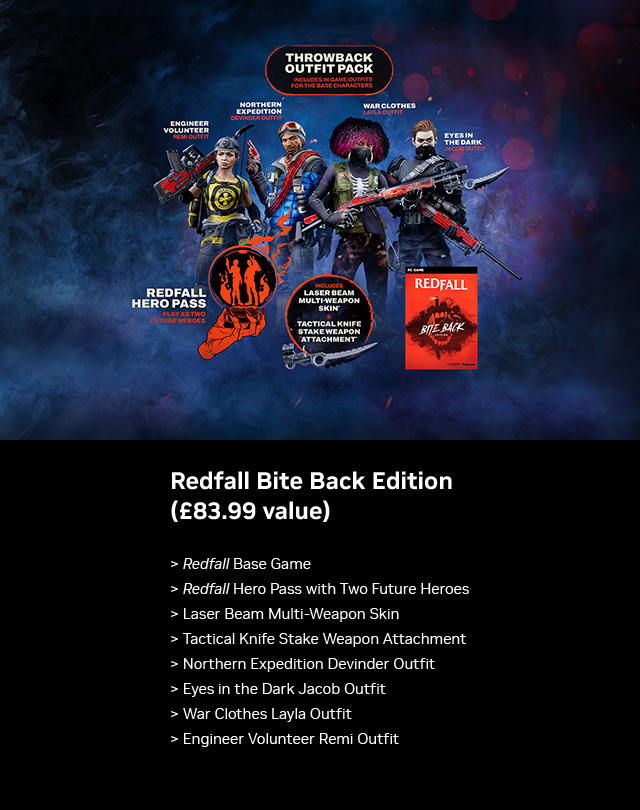 Redfall Bite Back Edition com GeForce RTX Série 40
